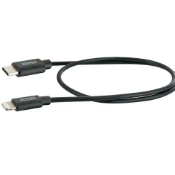 Sync u.Ladekabel Typ Apple lightning aufC 0,5m schwarz ^ Schwaiger New