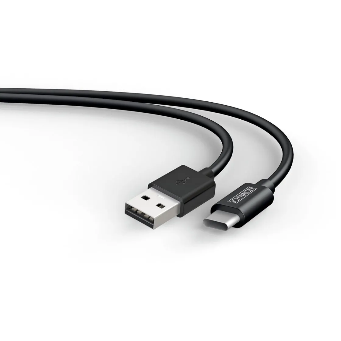 Sync u. Ladekabel Typ C auf A 2,0mschwarz ^ Schwaiger Best