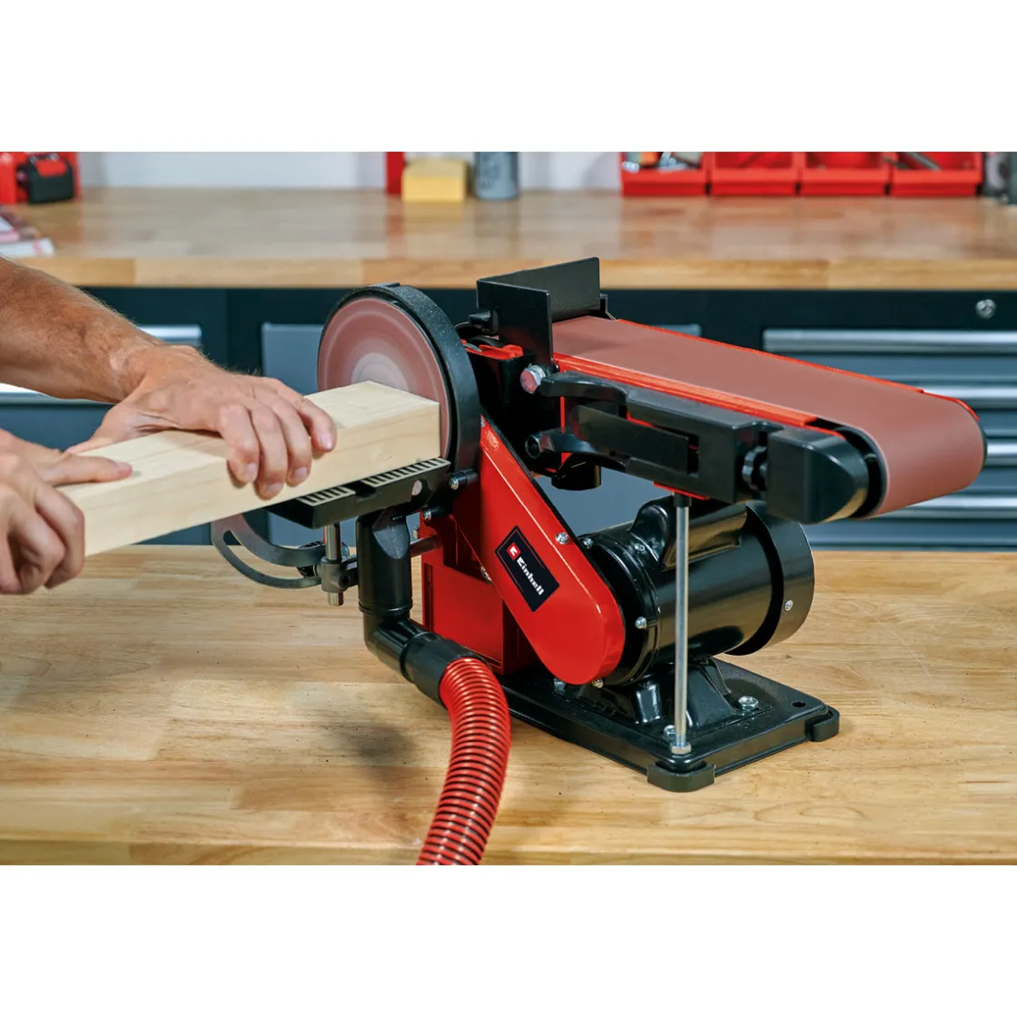 TC-US 380 Stand-Band-Tellerschleifer ^ Einhell Clearance