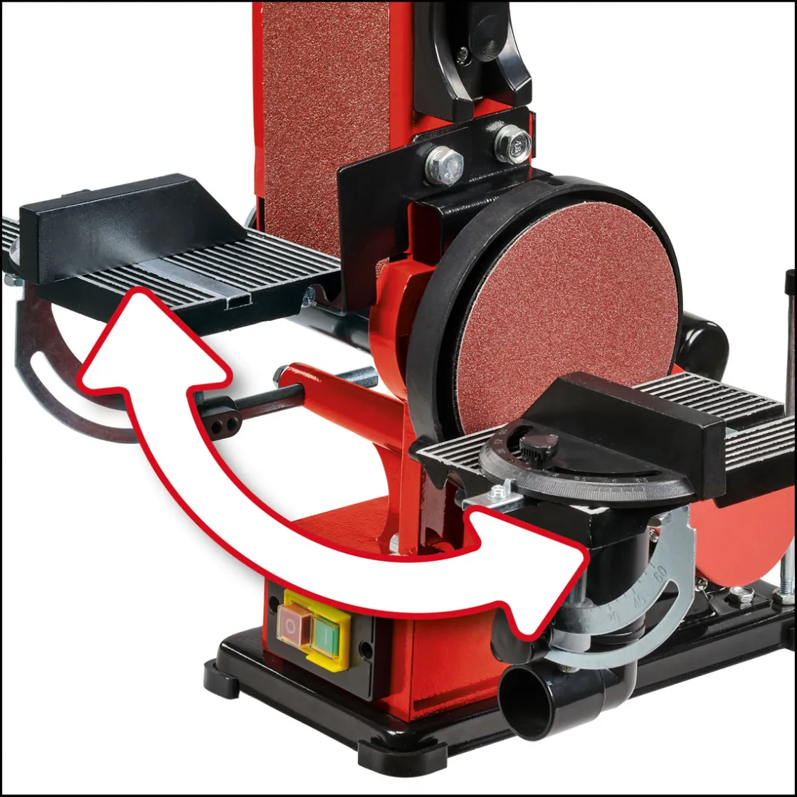TC-US 380 Stand-Band-Tellerschleifer ^ Einhell Clearance