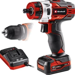 TE-CD 12/1 X-Li 1x2,0Ah Akku-Bohr-schrauber ^ Einhell Discount