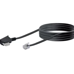 Telefon-Anschlussleitung 10m sw ^ Schwaiger Discount