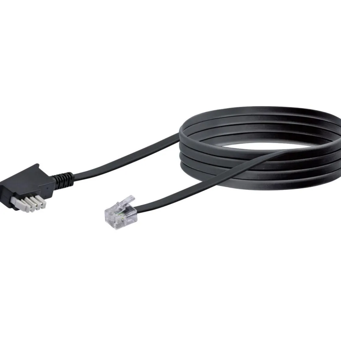 Telefon-Anschlussleitung 10m sw ^ Schwaiger Discount