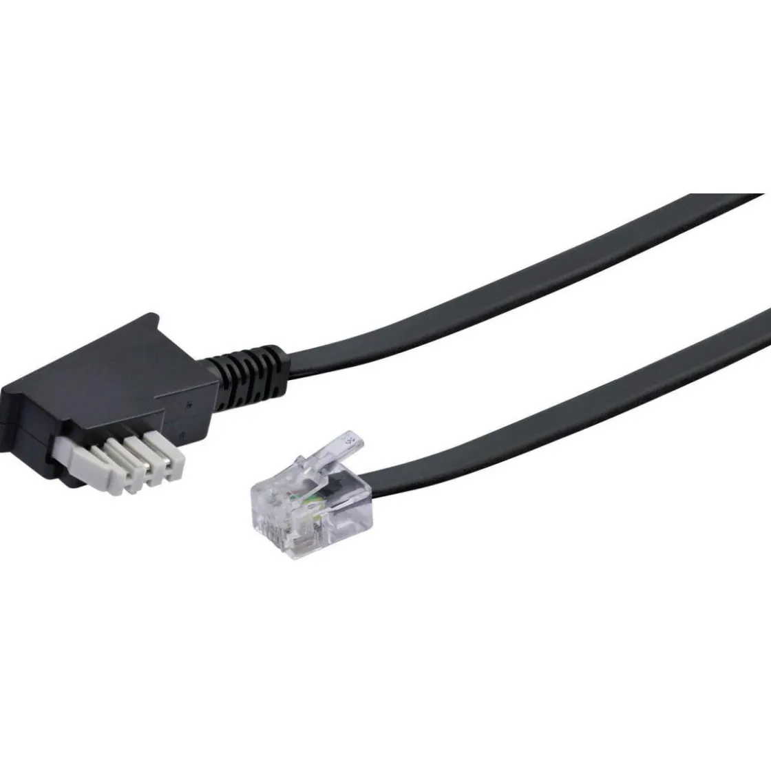 Telefon-Anschlussleitung 10m sw ^ Schwaiger Discount