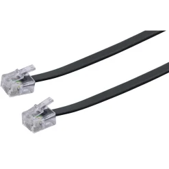 Telefon-Anschlussleitung 6m sw ^ Schwaiger Discount