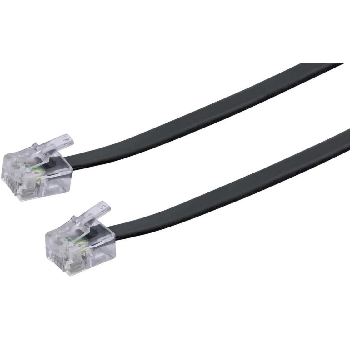 Telefon-Anschlussleitung 6m sw ^ Schwaiger Discount