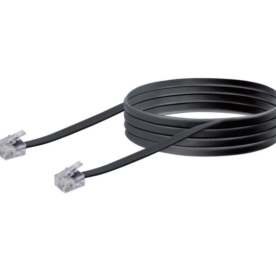 Telefon-Anschlussleitung 6m sw ^ Schwaiger Discount