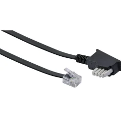 Telefon-Anschlussleitung 6m sw ^ Schwaiger Sale