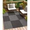 Teppich Arizona 133x190cm kariertanthrazit 972-81 ^ andiamo