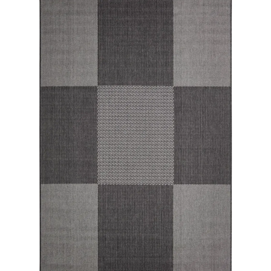 Teppich Arizona 133x190cm kariertanthrazit 972-81 ^ andiamo