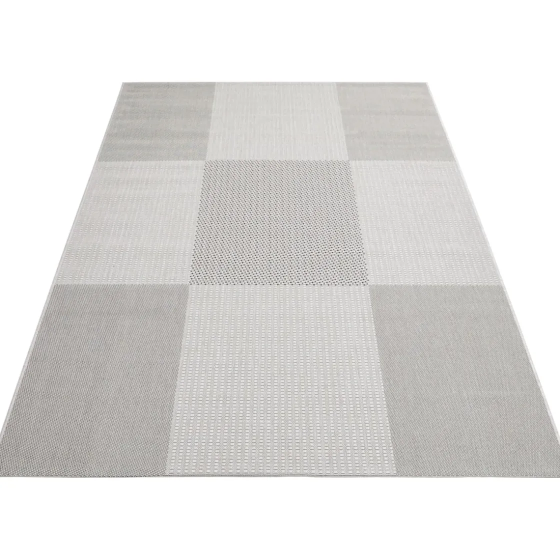 Teppich Arizona 160x230cm kariert grau972-18 ^ andiamo Clearance