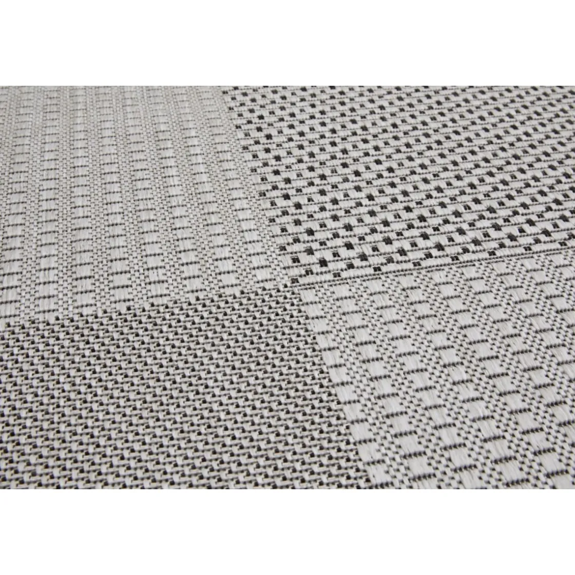 Teppich Arizona 160x230cm kariert grau972-18 ^ andiamo Clearance