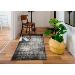 Teppich Campos 67x140cm grau ^ andiamo New