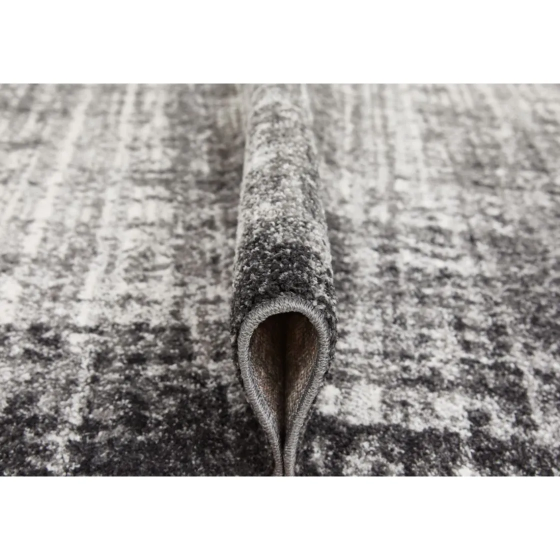 Teppich Campos 67x140cm grau ^ andiamo New
