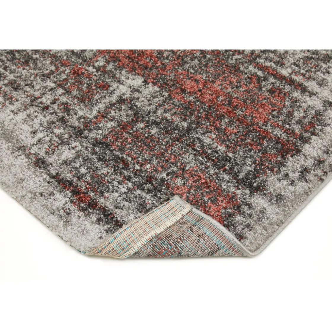 Teppich Campos 120x170 cm grau-coralle ^ andiamo Clearance