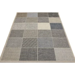 Teppich Clyde 120x170cm beige-blau ^ andiamo New