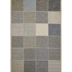 Teppich Clyde 120x170cm beige-blau ^ andiamo New