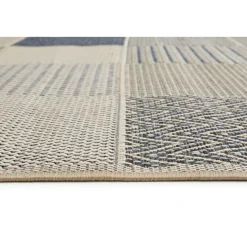 Teppich Clyde 67x120cm beige-blau ^ andiamo New