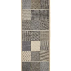 Teppich Clyde 67x120cm beige-blau ^ andiamo New