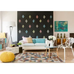 Teppich Sedona 120x170cm Kaestchen multi ^ andiamo Clearance
