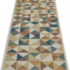 Teppich Sedona 80x150cm Kaestchen multi ^ andiamo Discount