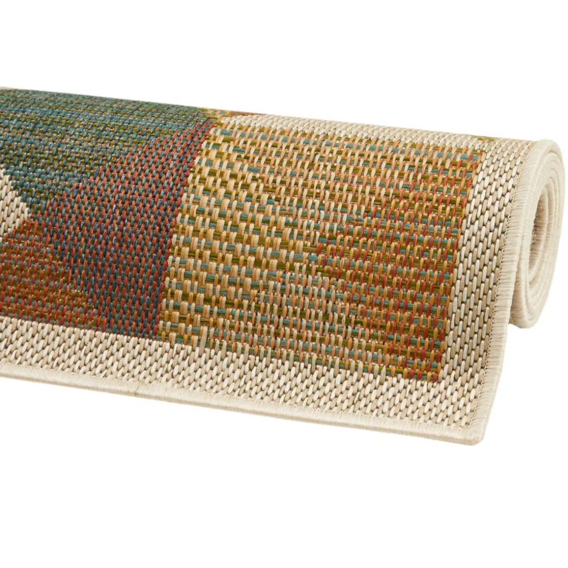 Teppich Sedona 67x120cm Kaestchen multi ^ andiamo Clearance