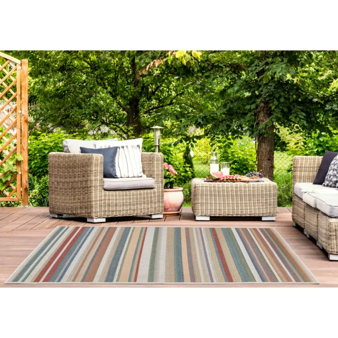 Teppich Sedona 160x230cm Streifen multi ^ andiamo Hot