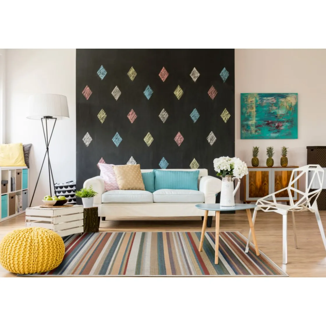 Teppich Sedona 160x230cm Streifen multi ^ andiamo Hot