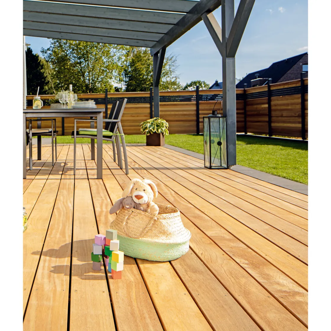 Terrassendiele Cumaru 213 x 14,5 x 2,1 cm ^ Best