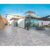 Terrassenplatte No 1 Bagattini Ellenica anthrazit-braun meliert 48 x 48 x 3,2 cm ^ New