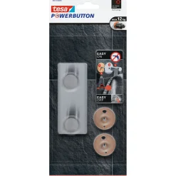 Doppelhaken Powerbutton Classic ^ Tesa Clearance