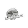 Doppel-HandtuchhakenMoon Edelstahloptik ^ Tesa Discount
