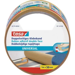 Doppelseitiges Klebeband universal 5 m x 50 mm ^ Tesa