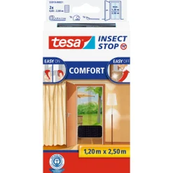 Fliegengitter,anthr.,2St.,0,65x2,5mKlett Comfort Tuer XL ^ Tesa Online