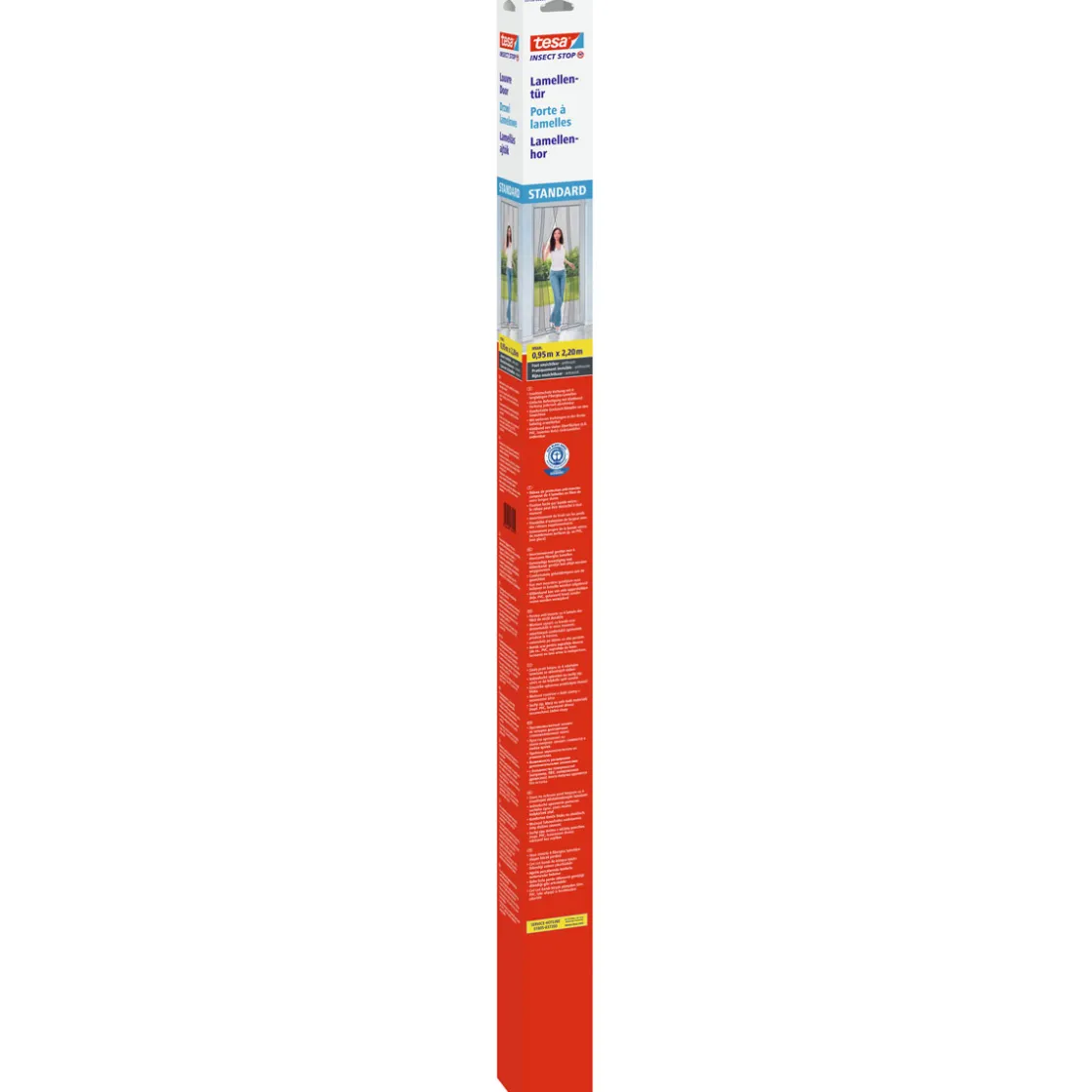 Fliegengitter Lamellentür anthrazit 0,95 x 2,20 m ^ Tesa Best