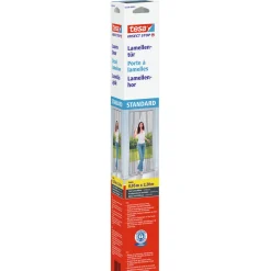 Fliegengitter Lamellentür anthrazit 0,95 x 2,20 m ^ Tesa Best