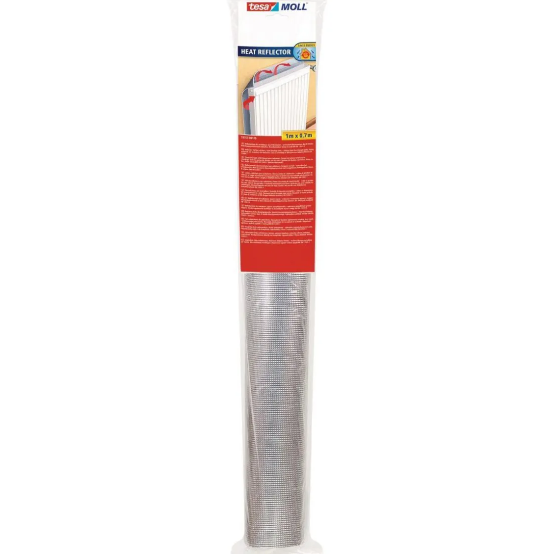 Heizungsisolierfolie -Moll 0,7 x 1,0 m ^ Tesa Discount