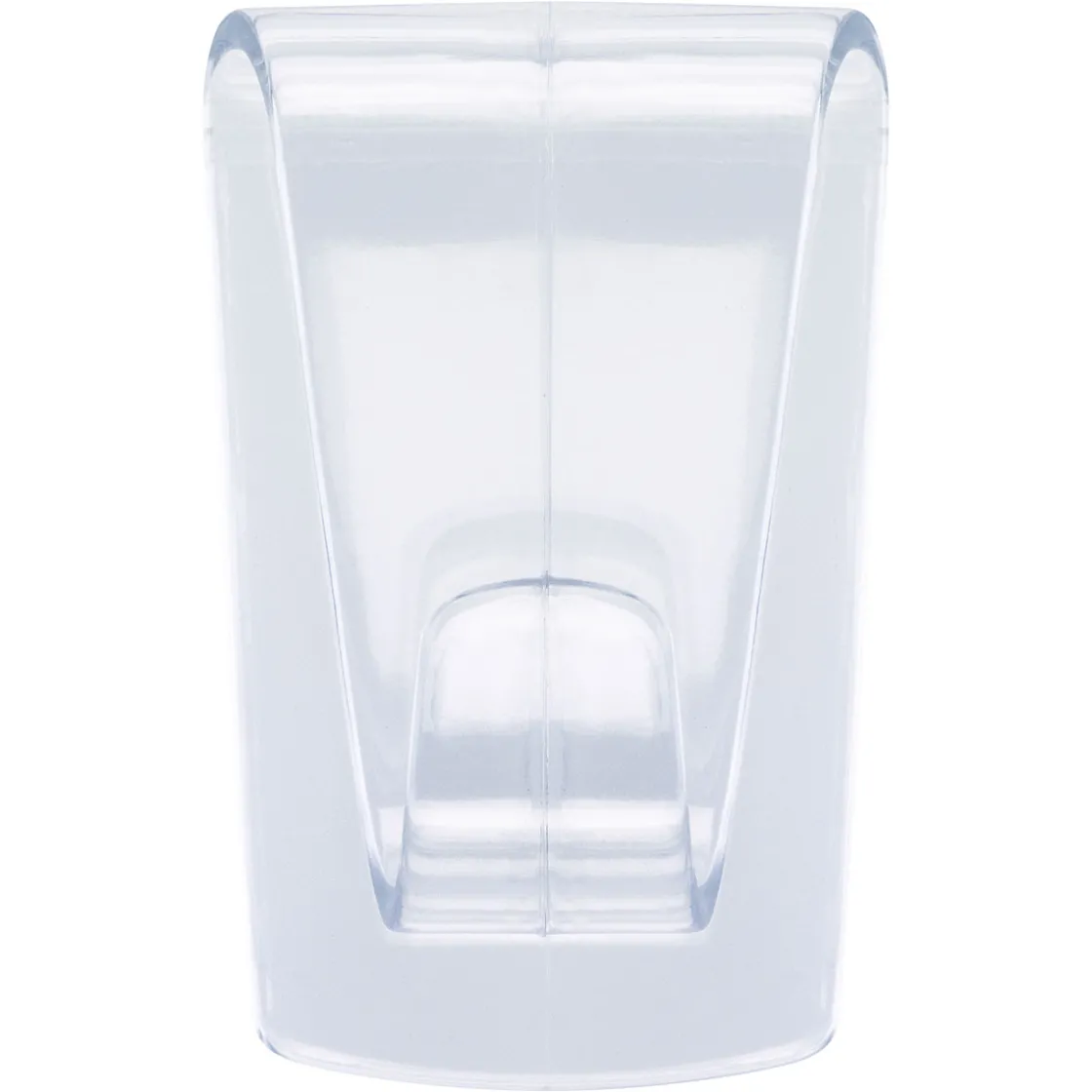Klebehaken transparent Glas 2 Stück Traglast 2 x 1 kg ^ Tesa New