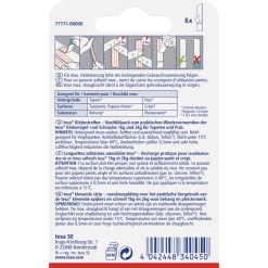 Klebestreifen für Tapete und Putz 6 Stück Traglast 6 x 1 kg ^ Tesa Clearance