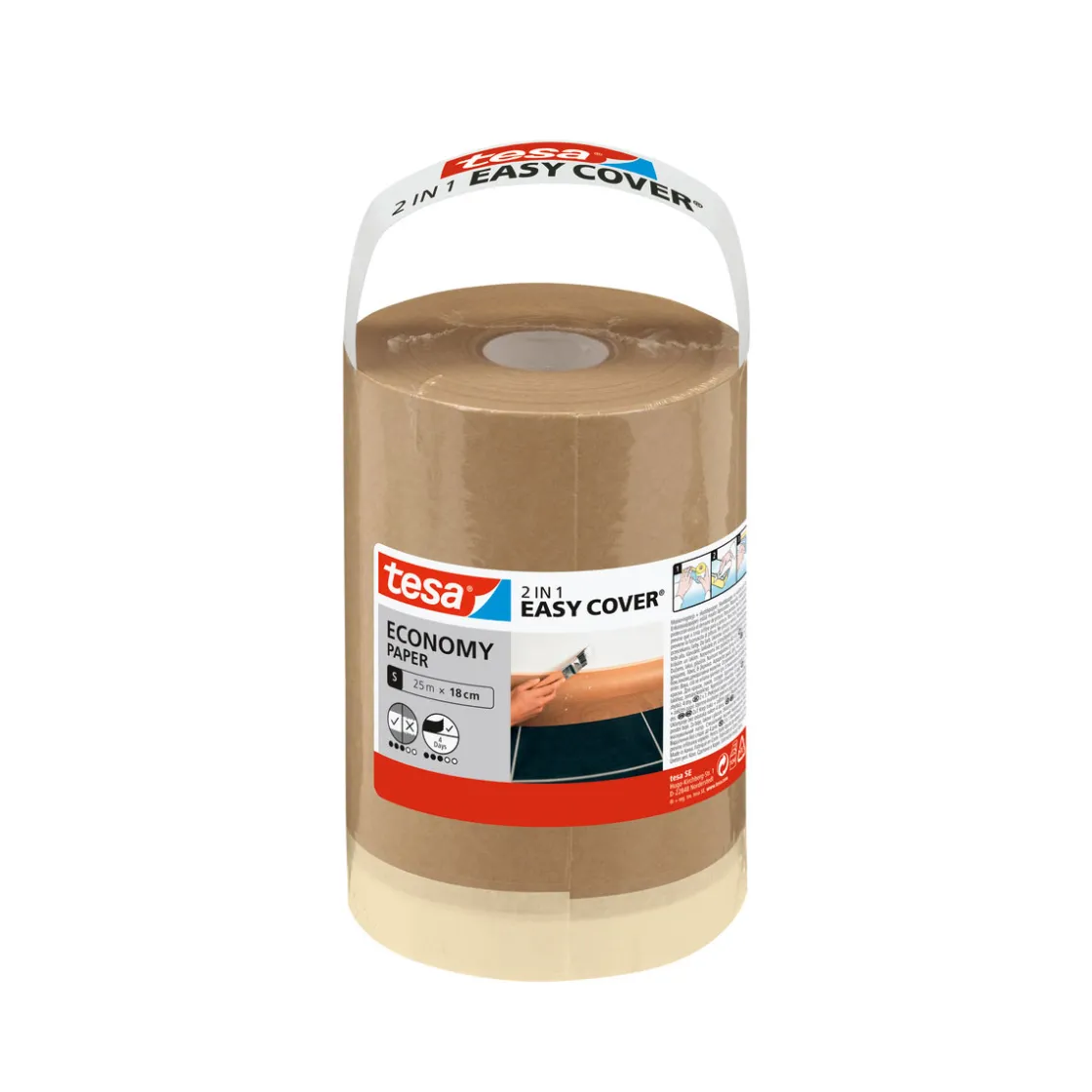 Malerband Easy Cover Economy Paper Refill S 25m x 18cm ^ Tesa Online
