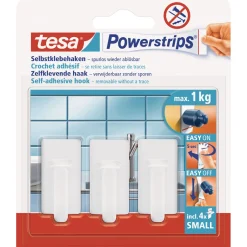 Mini-Haken classic weiß ^ Tesa New