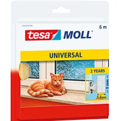 moll Schaumstoff-Dichtung 6 m 9 x 6 mm ^ Tesa Best