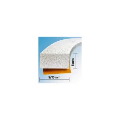 moll Schaumstoff-Dichtung 6 m 9 x 6 mm ^ Tesa Best