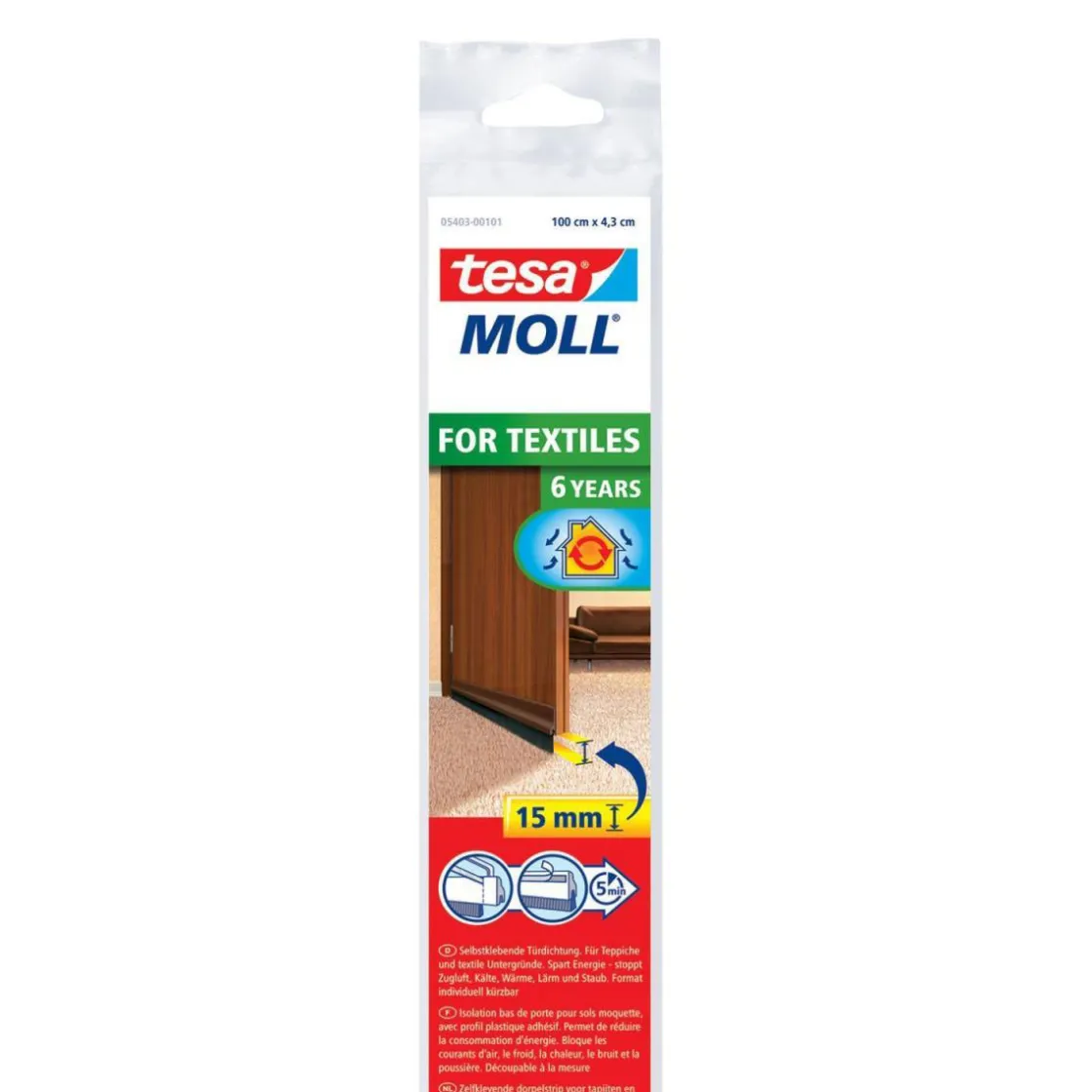 moll-Türschienen Braun ^ Tesa
