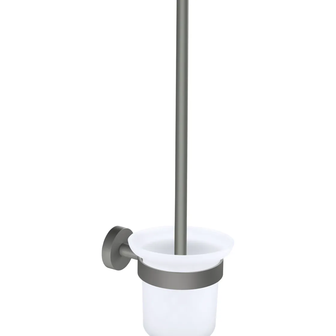 MOON Grey WC-Bürstengarnitur ^ Tesa Outlet