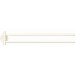 MOON White Handtuchhalter zweiarmig ^ Tesa Best