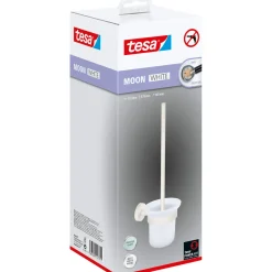 MOON White WC-Bürstengarnitur ^ Tesa New