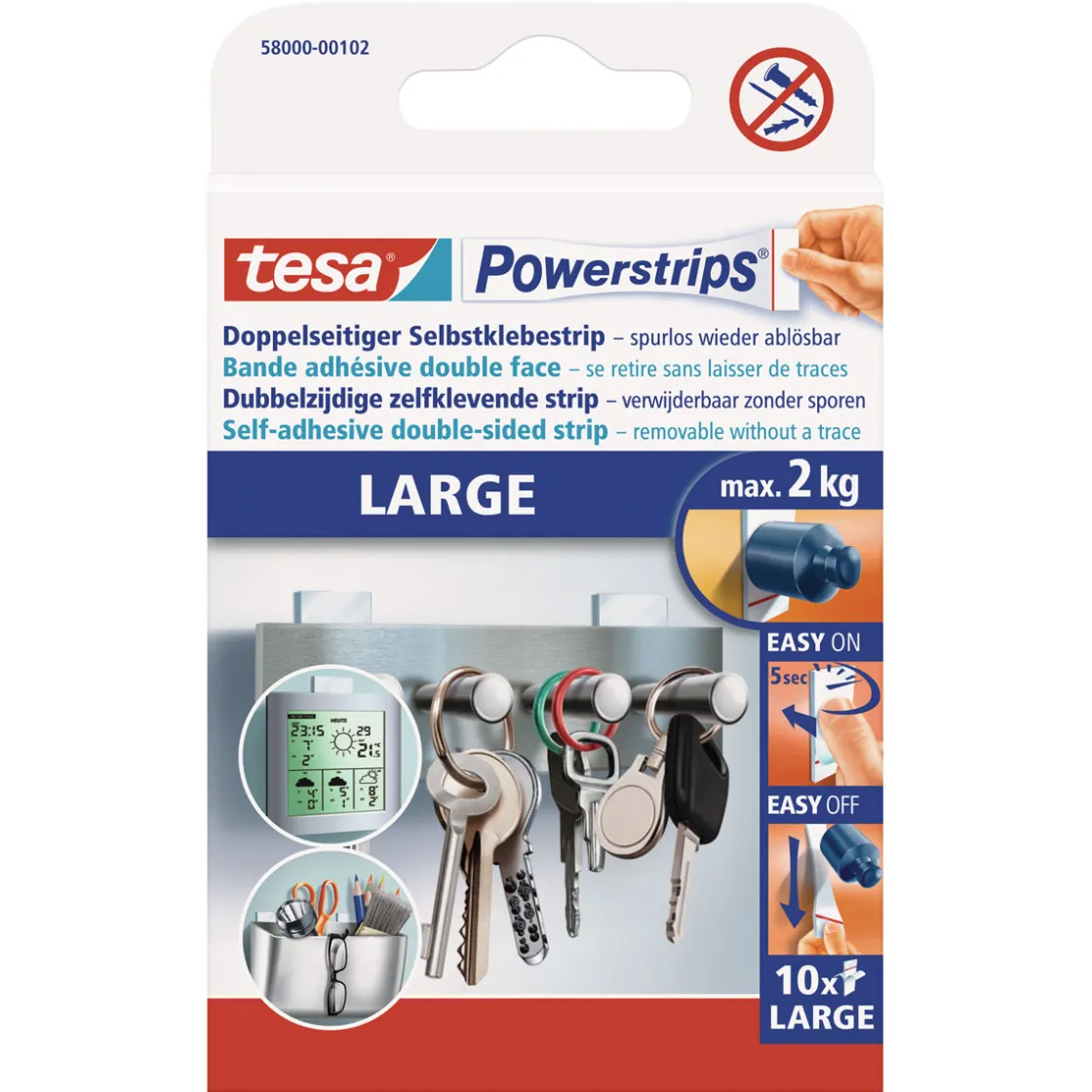 Powerstrips 10er Pack ^ Tesa Discount