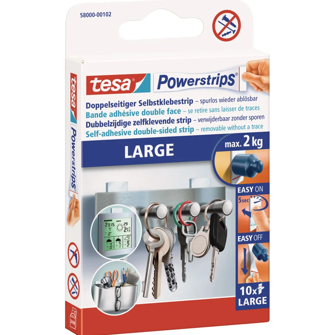 Powerstrips 10er Pack ^ Tesa Discount