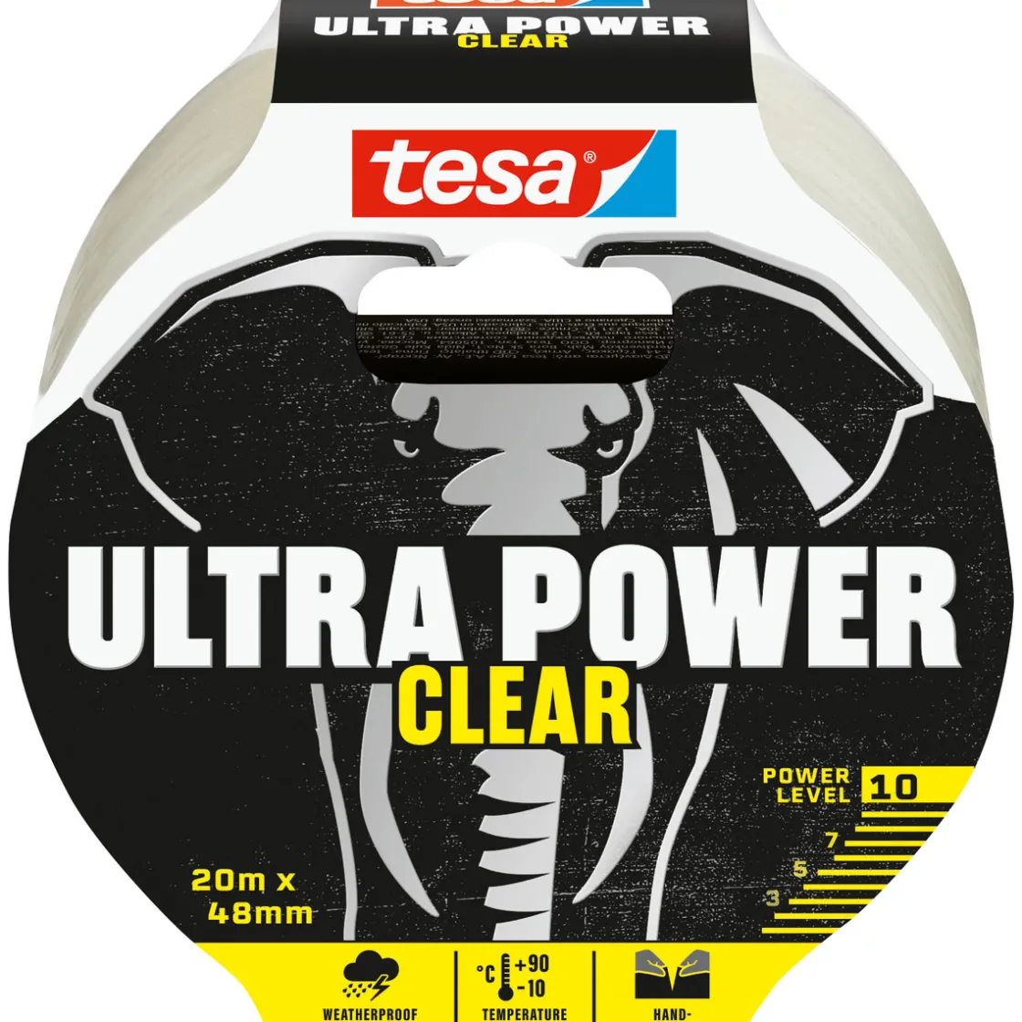 Reperaturband Ultra Power Clear 20m x 48mm ^ Tesa New